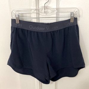 Outdoor Voices Relay Shorts in Navy
